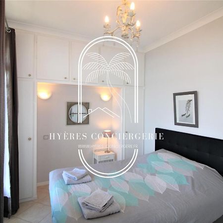 Apartmán T3 Standing-Splendide Vue Mer - Piscine Parking By Hc Hyères Exteriér fotografie