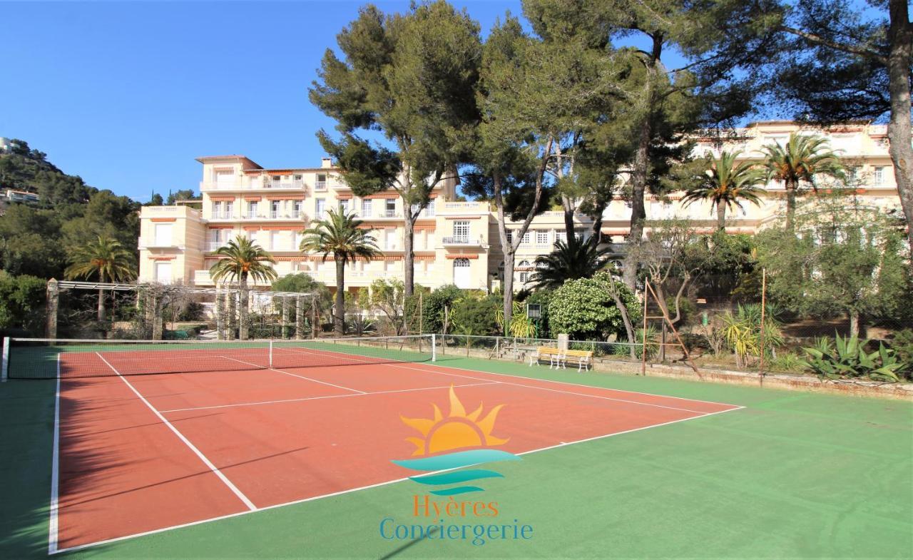 Apartmán T3 Standing-Splendide Vue Mer - Piscine Parking By Hc Hyères Exteriér fotografie